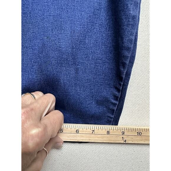 Bill Blass Jeans Women’s 14 Blue High Rise Bermuda Shorts Stretch Denim Cotton - Picture 11 of 12